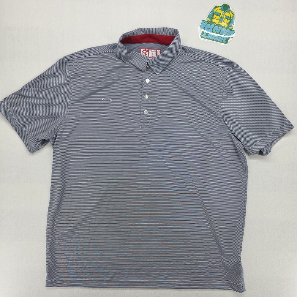 Oobe Polo Shirt Mens XL Gray Chick-fil-A Hydrochill Employee Work Uniform EUC